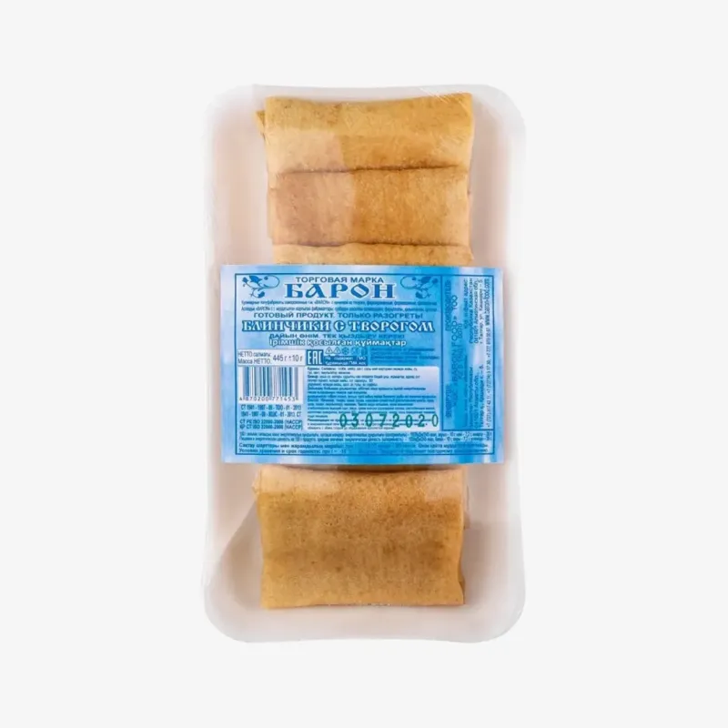 Блинчики Baron с творогом, 400 г