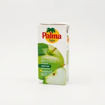 Нектар Palma Juice зеленое яблоко, 0.95 л