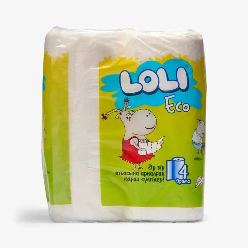 Бумажные полотенца Loli ECO, 4 шт