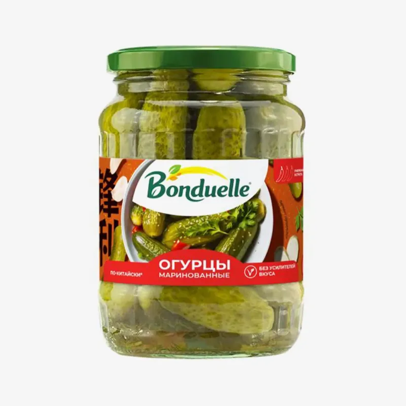 Огурцы Bonduelle маринованные по-китайски, 500 мл