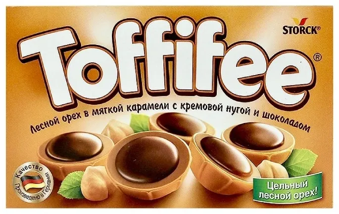 Конфеты шоколадные Toffifee лесной орех 125 г
