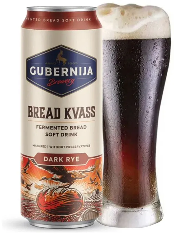 Gubernija квас хлебный 0.5 л