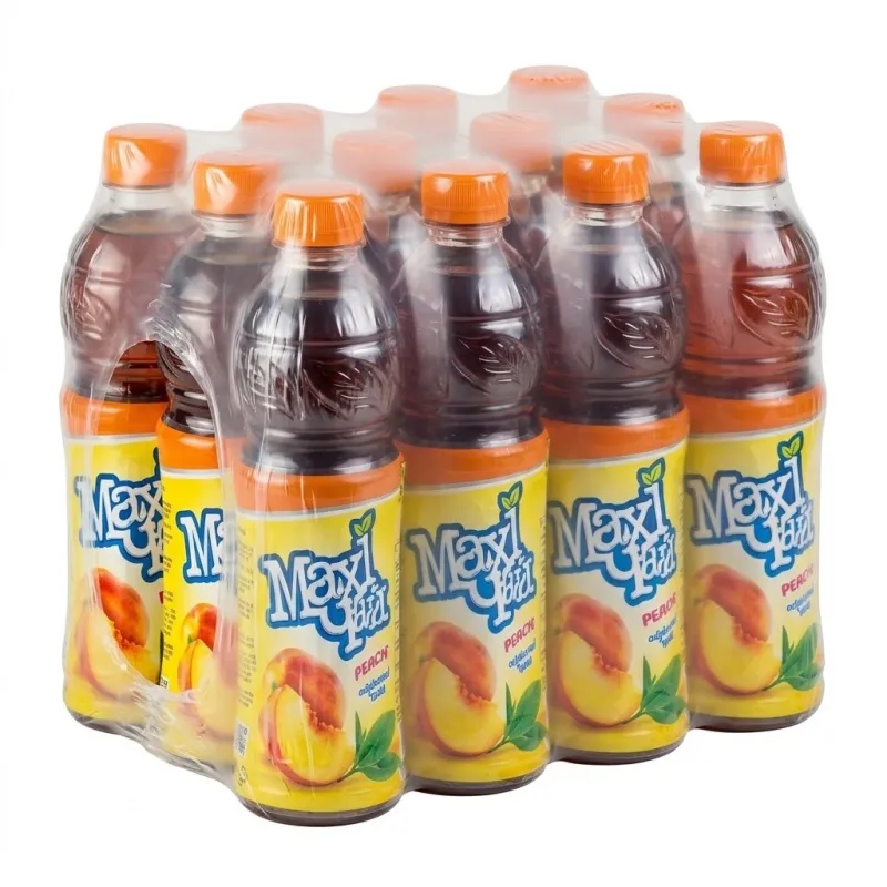 Maxi Tea «Шабдалы» (Персик) — чёрный чай, 12 шт. 0,5 лт