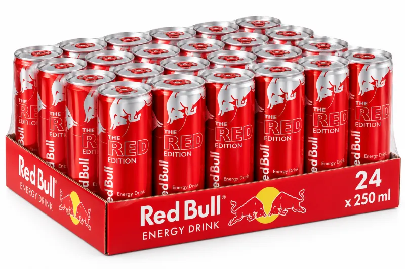 Red Bull Red Edition 250 мл × 24 шт. (упаковка)