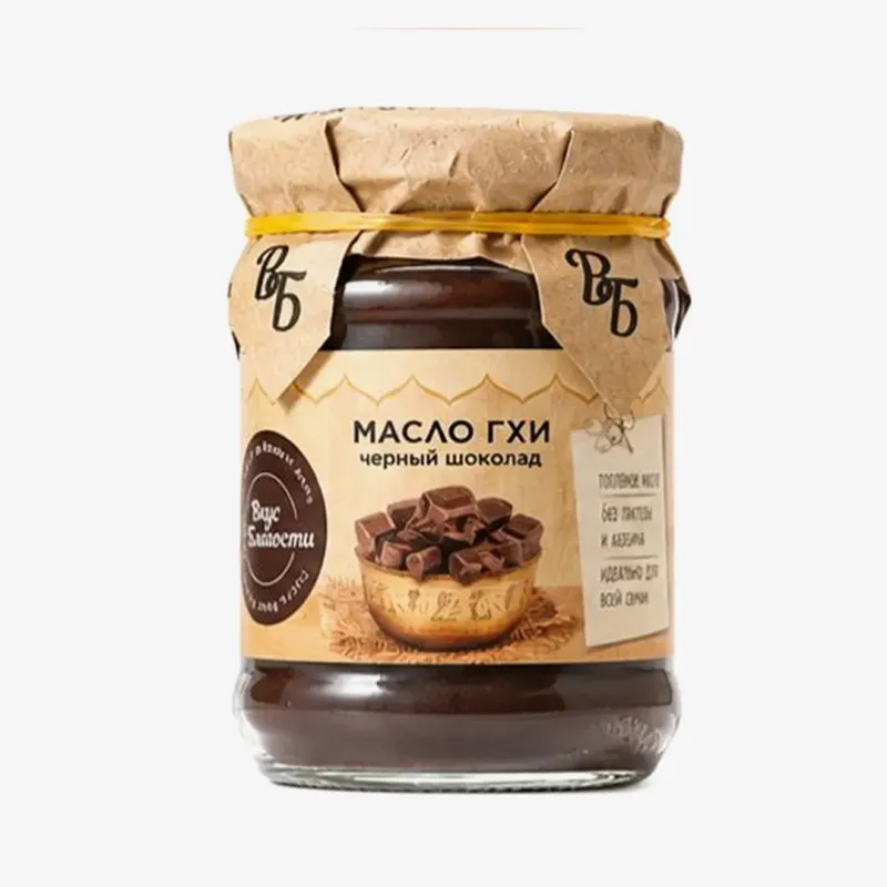 Масло Гхи Вкус Благости шоколадное топленое 225 мл