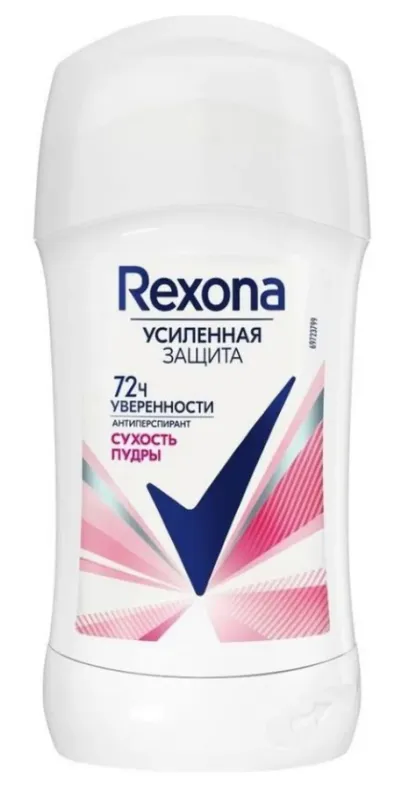 REXONA СТИК 40ML WOMEN СУХОСТЬ ПУДРЫ