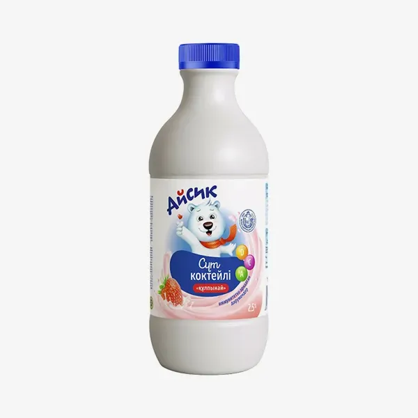 Молочный коктейль Айсик клубника 2.5%, 950 мл