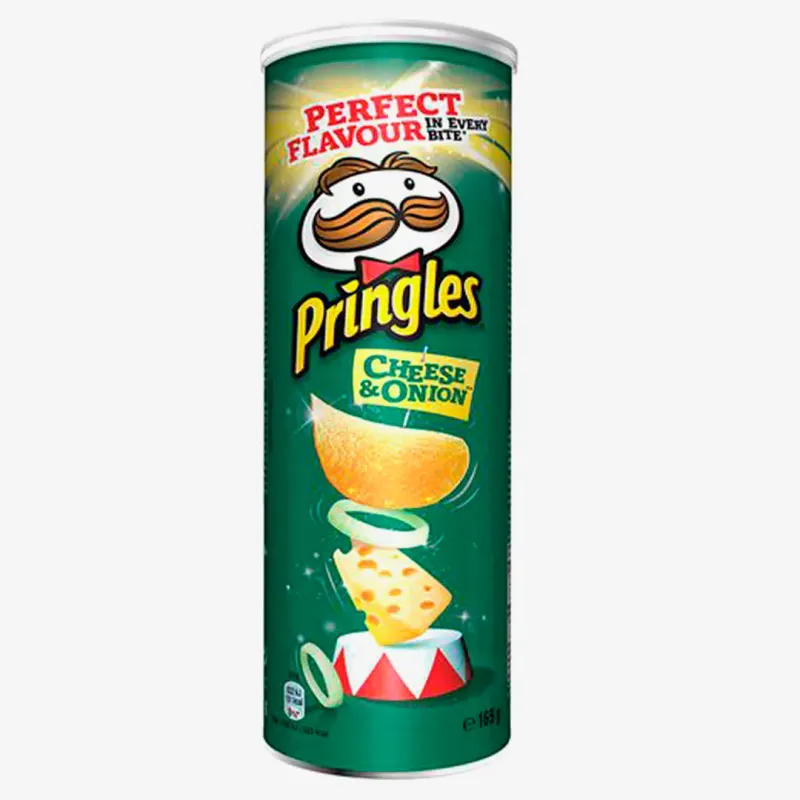 Чипсы Pringles картофельные Сыр и лук 165 г