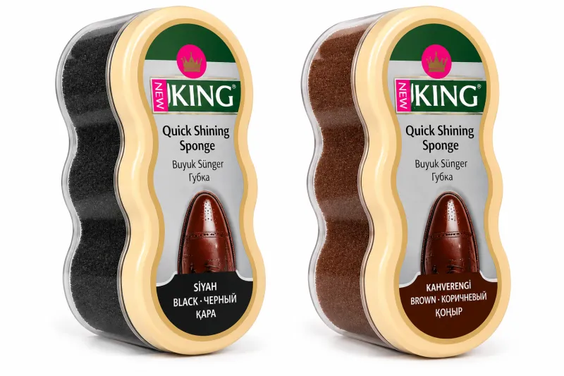 Губка для обуви New King Quick Shining