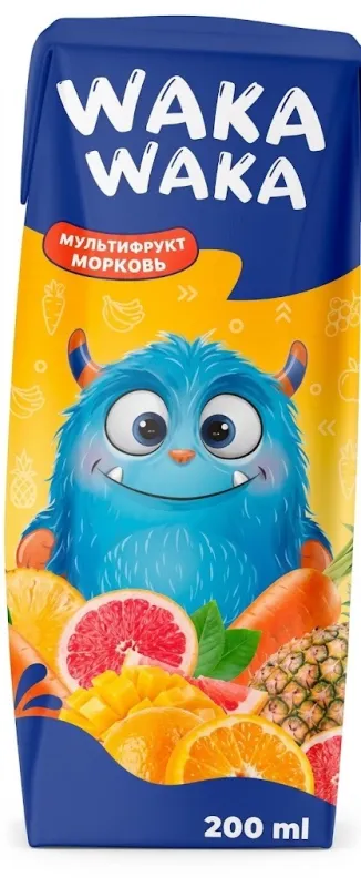 WAKA WAKA Мультифрукт 0,2л