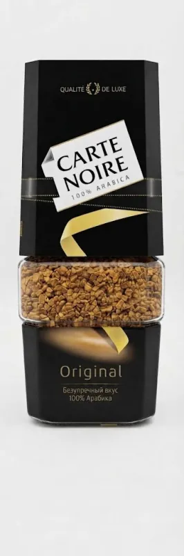 КОФЕ РАСТВОРИМЫЙ СУБЛИМИРОВАННЫЙ CARTE NOIRE ORIGINAL (100% АРАБИКА)
