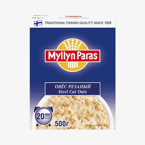 Овес Myllyn Paras Steel Cut Oats резаный, 500 г