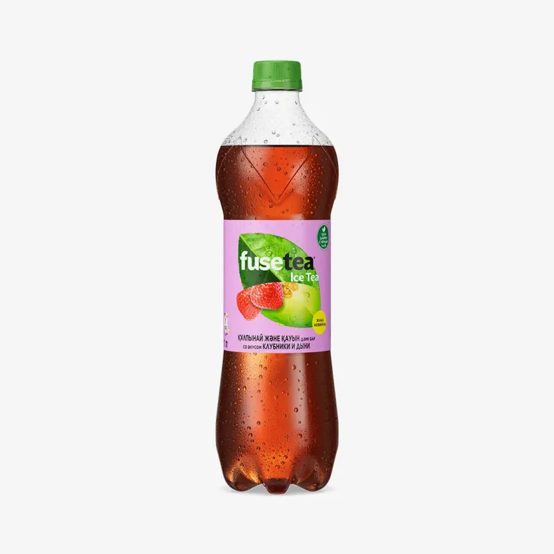 Холодный чай Fuse Tea Клубника-Дыня 1 л